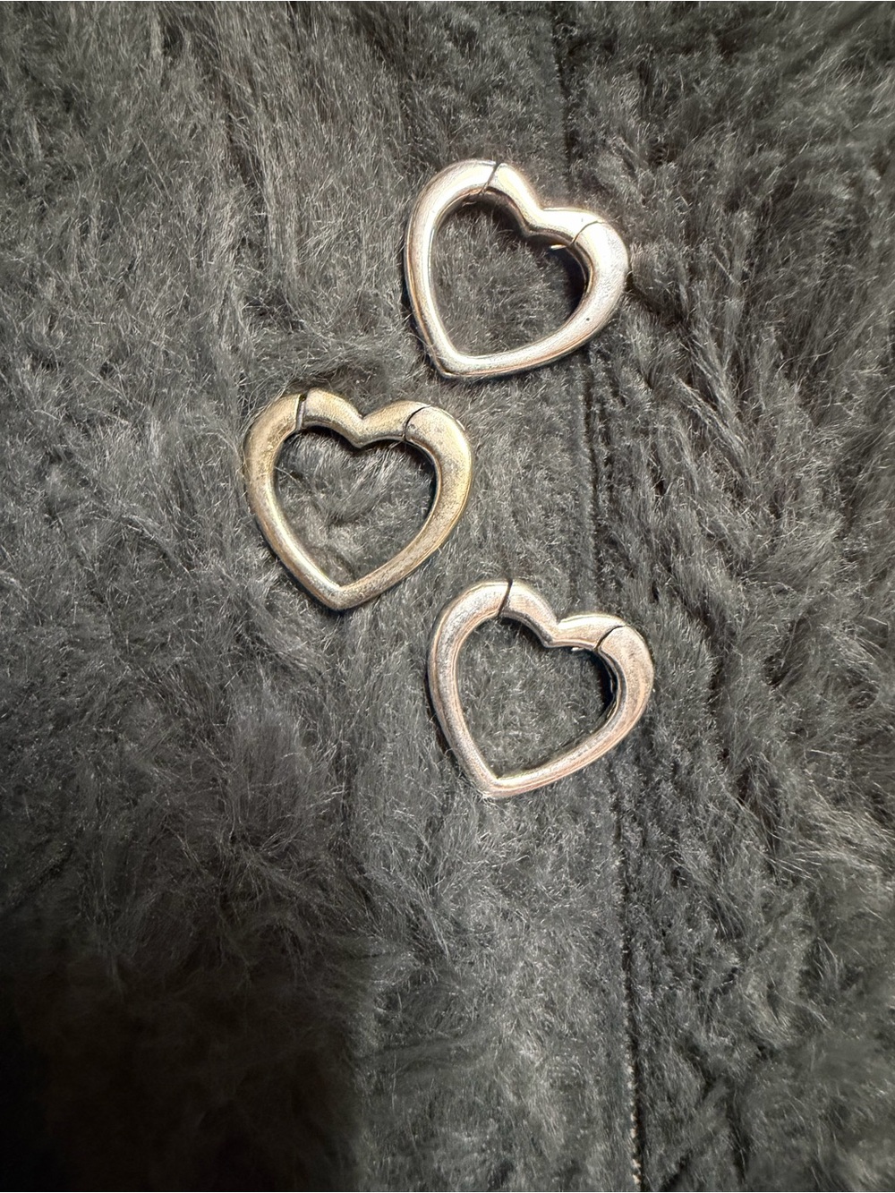 Sterling Silver 925 Love Heart Sterling Silver Lobster Clasp - Picture 2 of 16